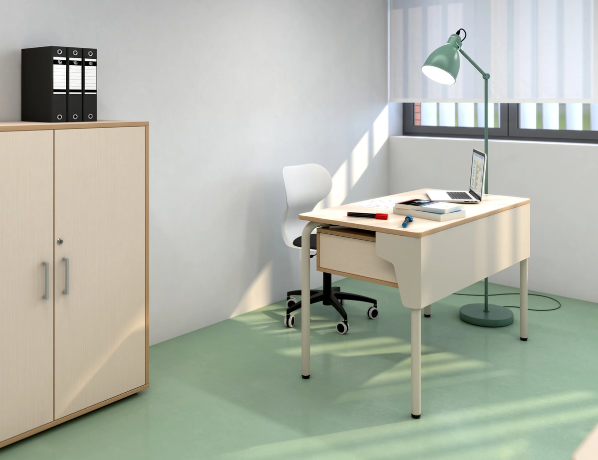 Rectangle Lehrertisch - Image 4